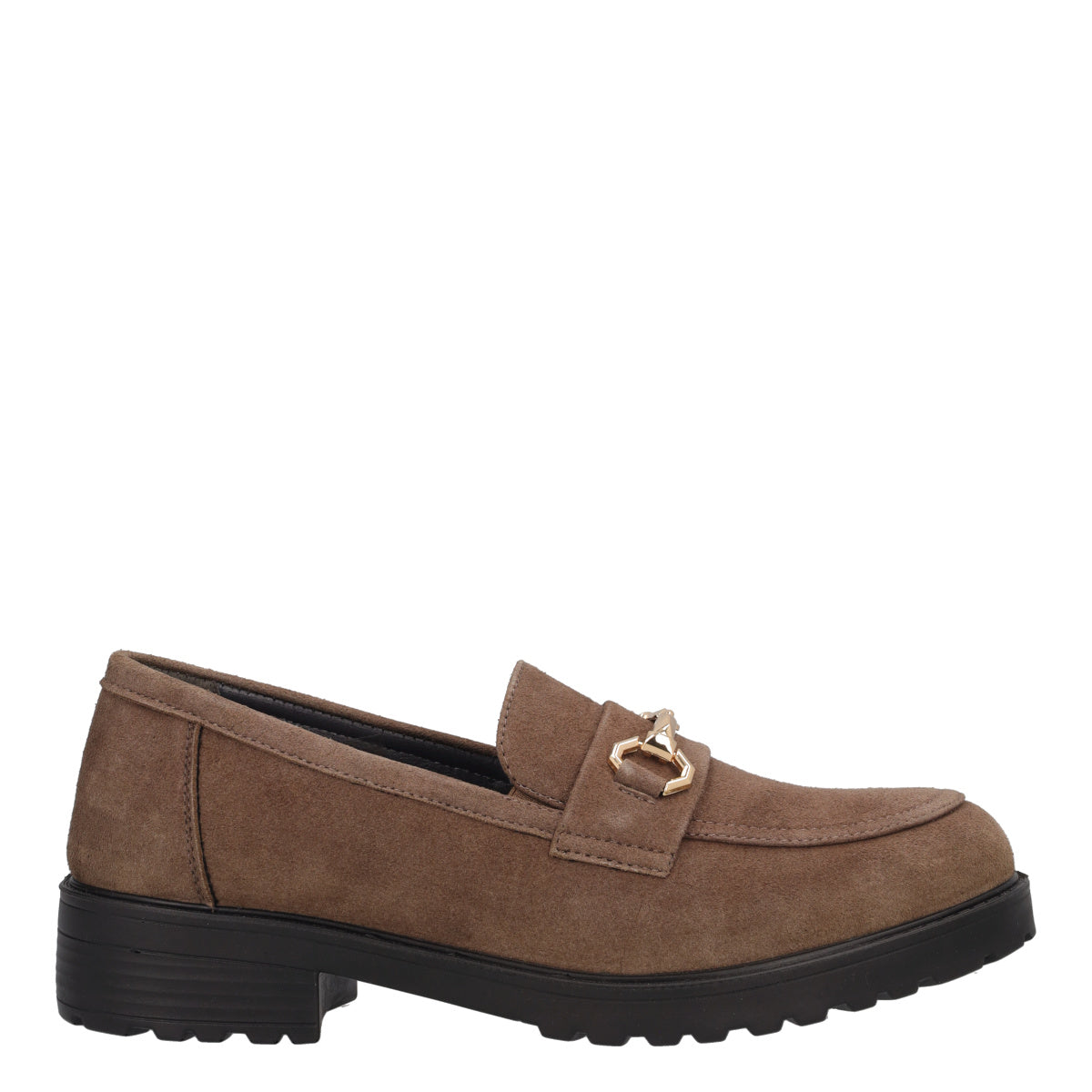 Mocassini Donna Taupe