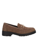 Mocassini Donna Taupe