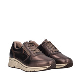 Stringate Donna Bronzo Metallizzato