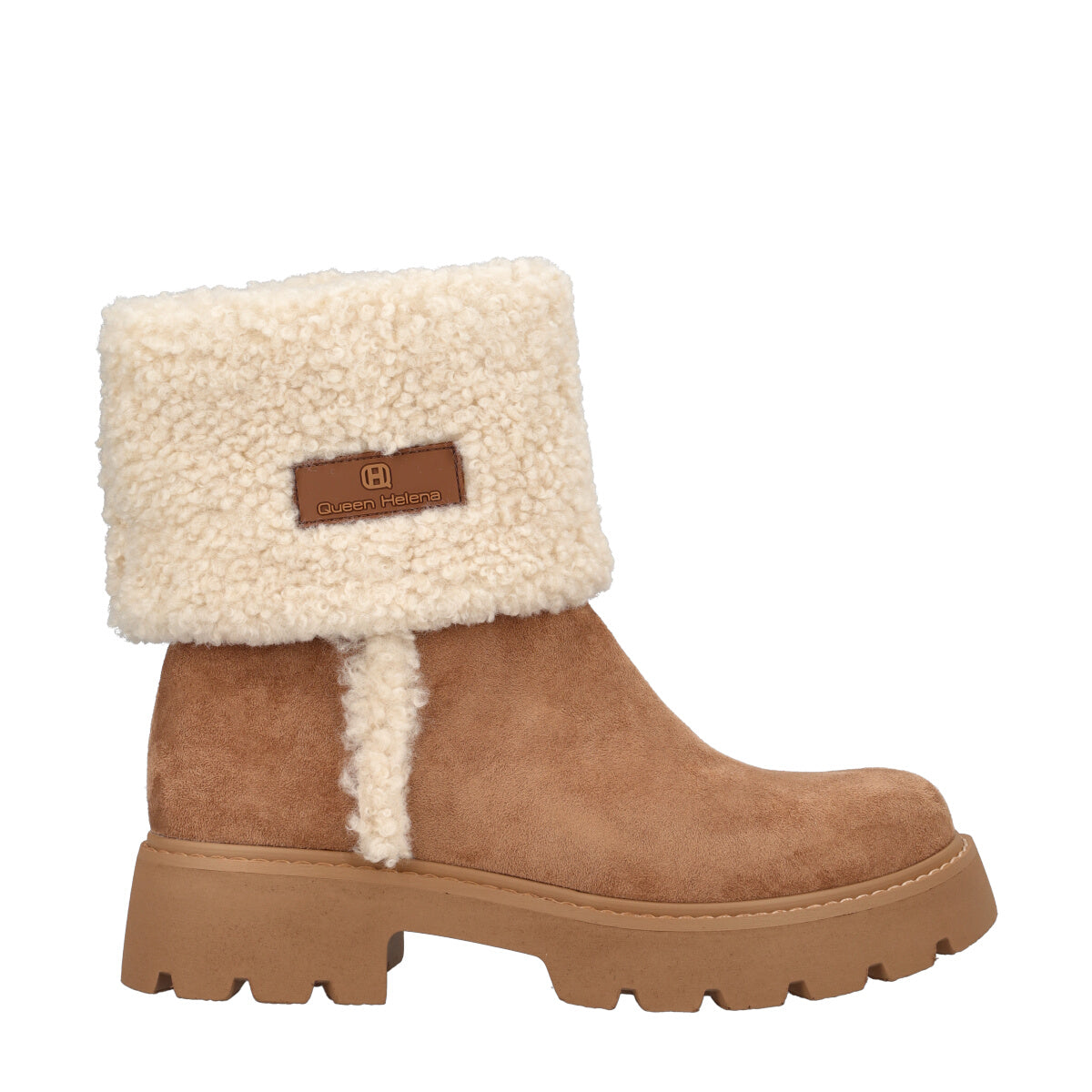 Stivaletti Donna Beige a Due Altezze