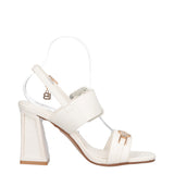 Sandali con Tacco Donna Bianche