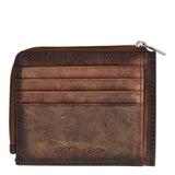 Porta carte Uomo In pelle Marrone