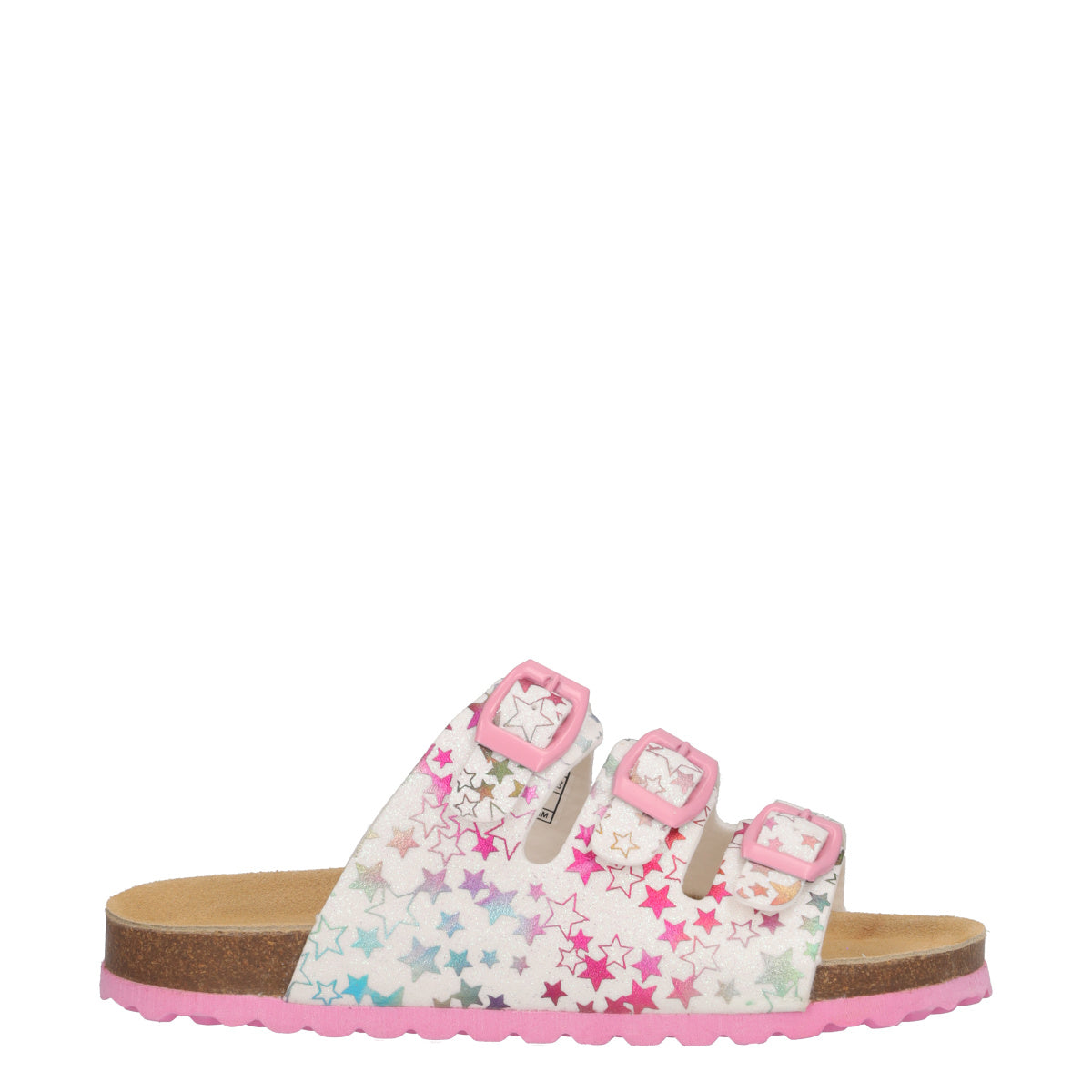Ciabatte Bambina Bianche e Rosa