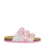 Ciabatte Bambina Bianche e Rosa