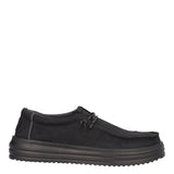 REV TUMBLED LEATHER Mocassini Uomo Neri