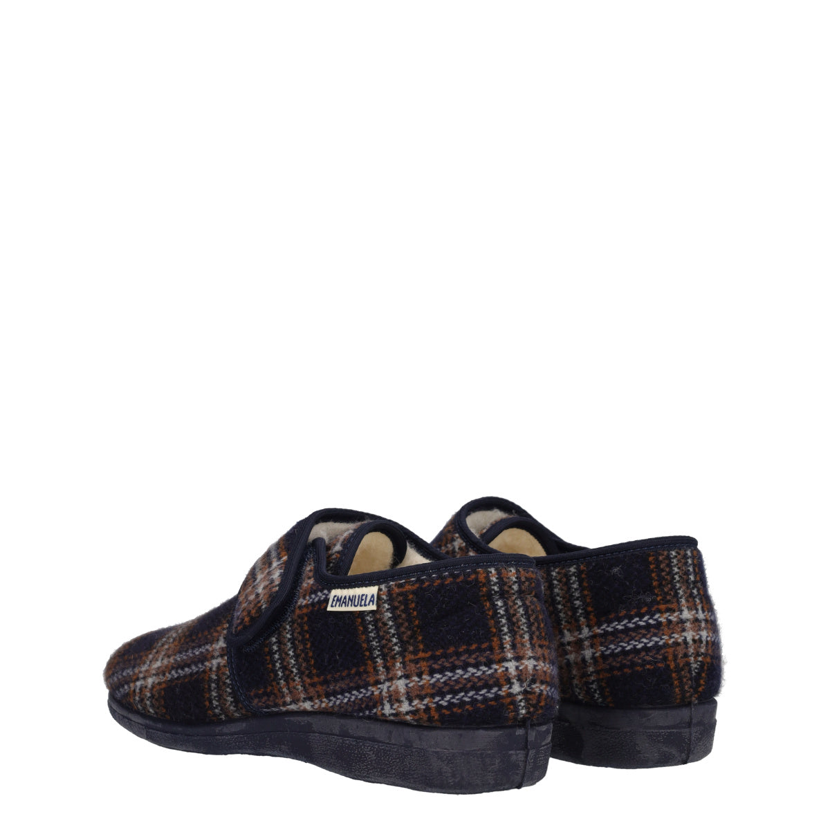 Pantofole Uomo Blu