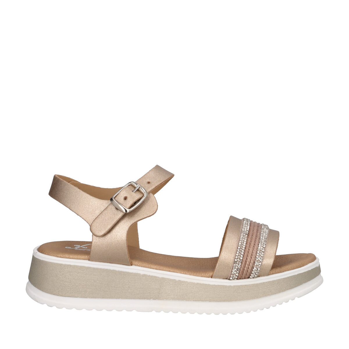 Sandali Bambina Platino