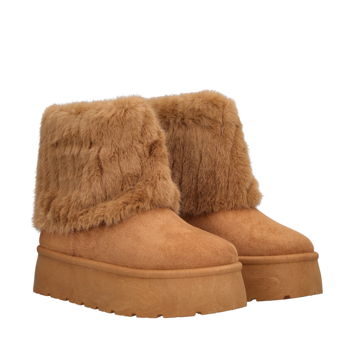 Stivaletti Donna Camel