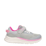 Sneakers Bambina Grigie e Fuxia