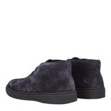 WAXY Polacchini Uomo Blu in Pelle scamosciata