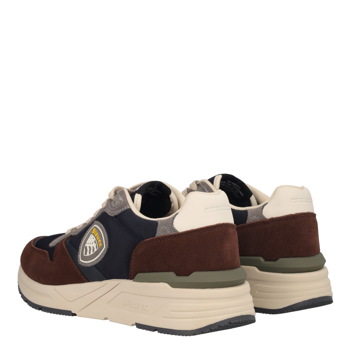 RAY 02 Sneakers Uomo Blu e Marroni