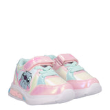 Sneakers Bambina Stitch con Luci Rosa