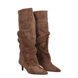 Stivale Donna Beige