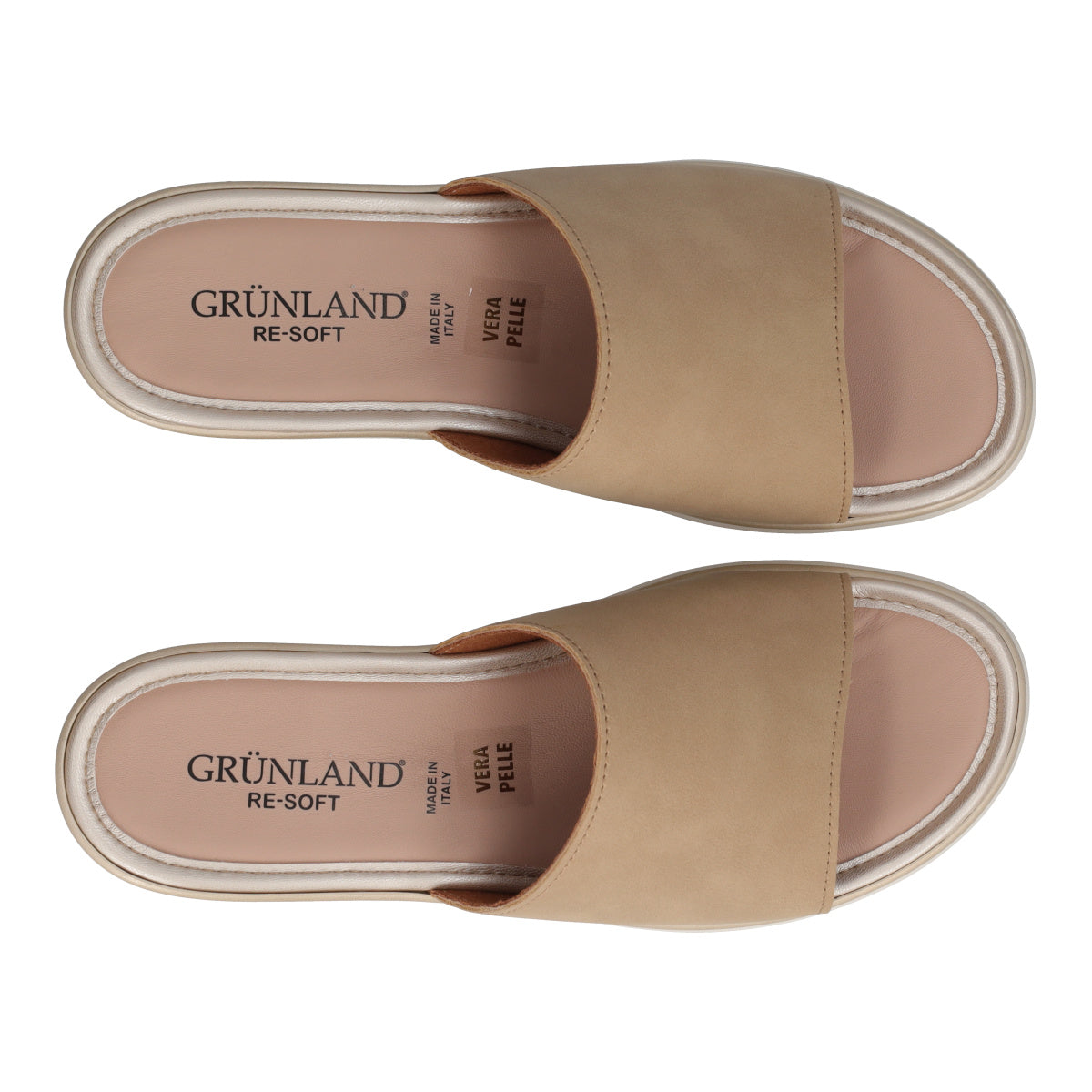 PAGI Ciabatte Donna Taupe