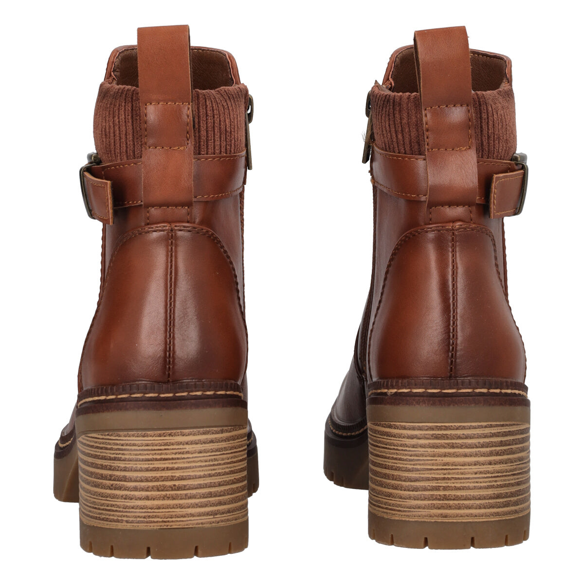 Stivaletti Donna Camel