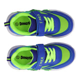 Sneakers Bambino T-Rex Blu e Verdi con Luci