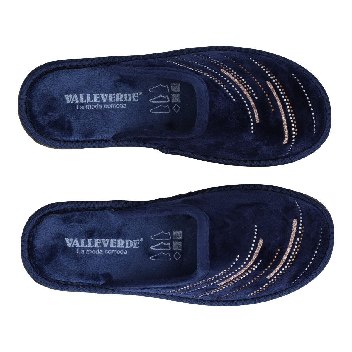 Ciabatte Casa Donna Blu