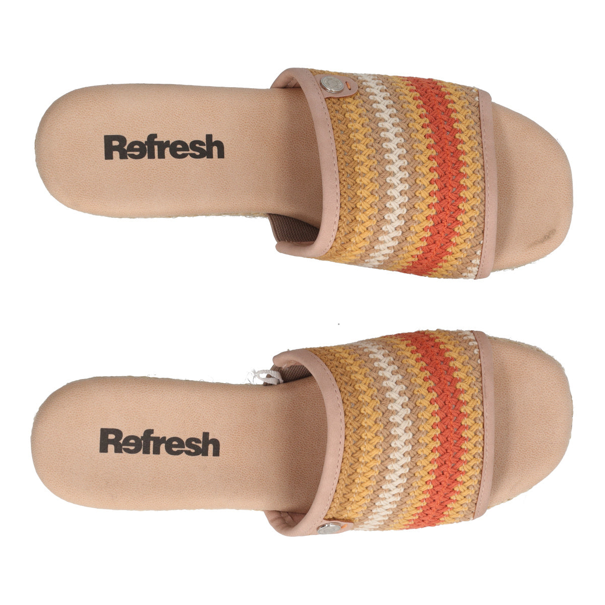 Ciabatte con Zeppa Donna Beige