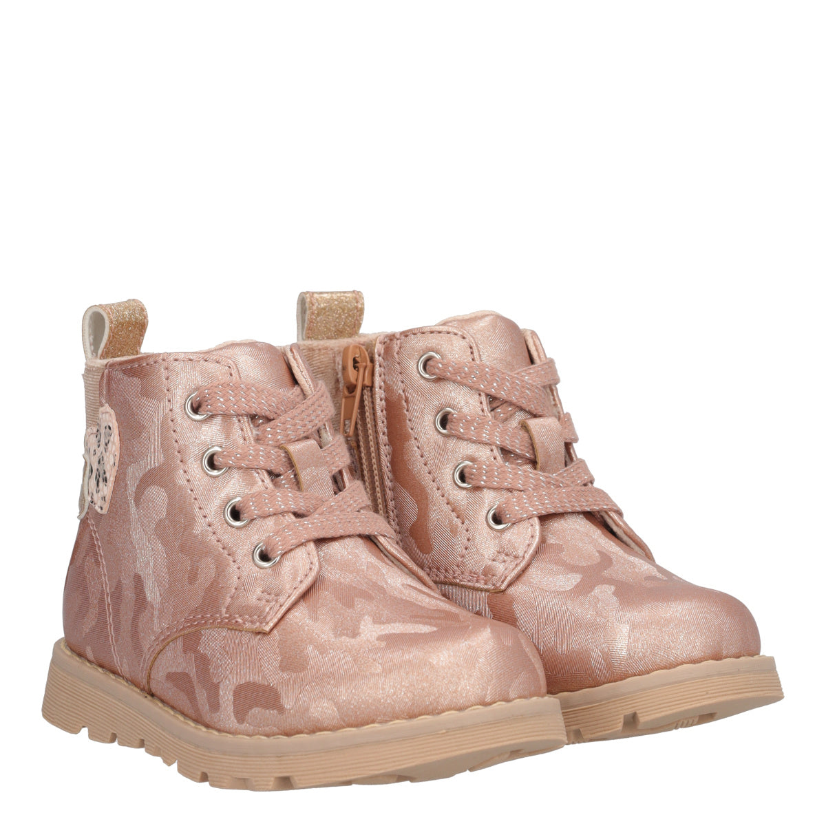 FELUCA Polacchini Bambina Rosa Camuflage