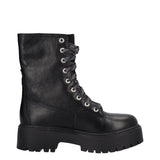 STONE STREET MID LACE UP Anfibi Donna Neri