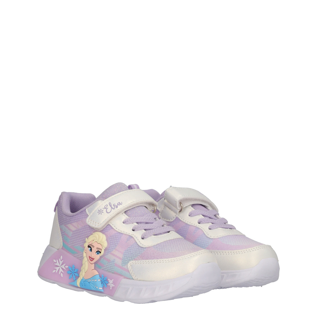 Sneakers Bambina Frozen Lilla con Luci