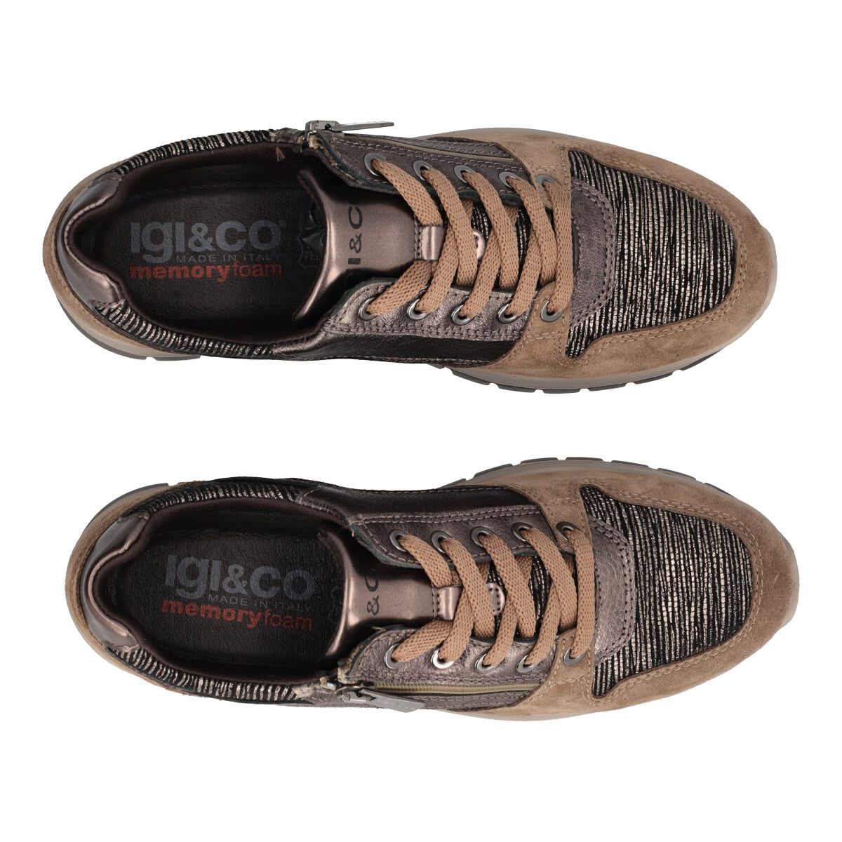 ANIKA Sneakers Donna Bronzo