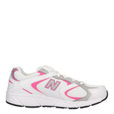 408 Sneakers Bambina Bianche e Rosa