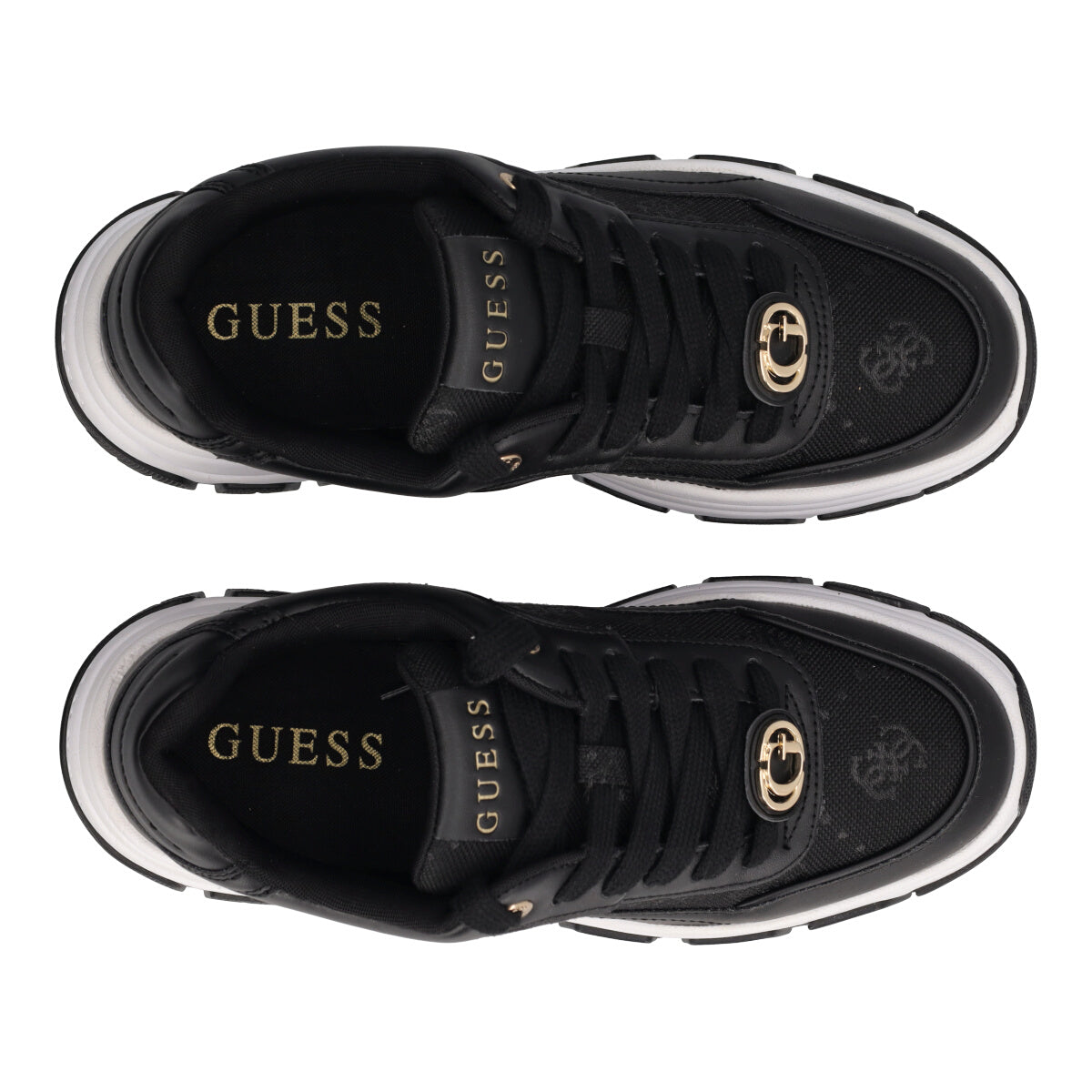 BERRETT2 Sneakers Donna Nere e Bianche