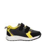 Sneakers Bambino Nere e Gialle Batman con Luci