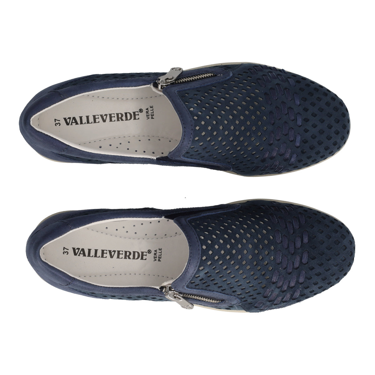 Mocassini Donna Blu