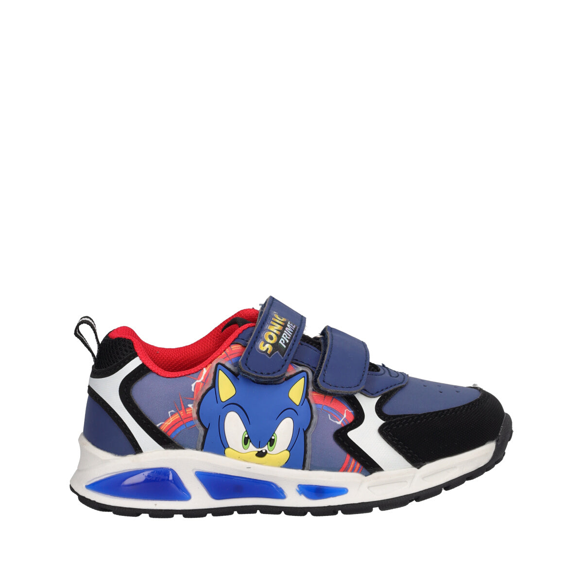 Sneakers Bambino Blu Sonic con Luci