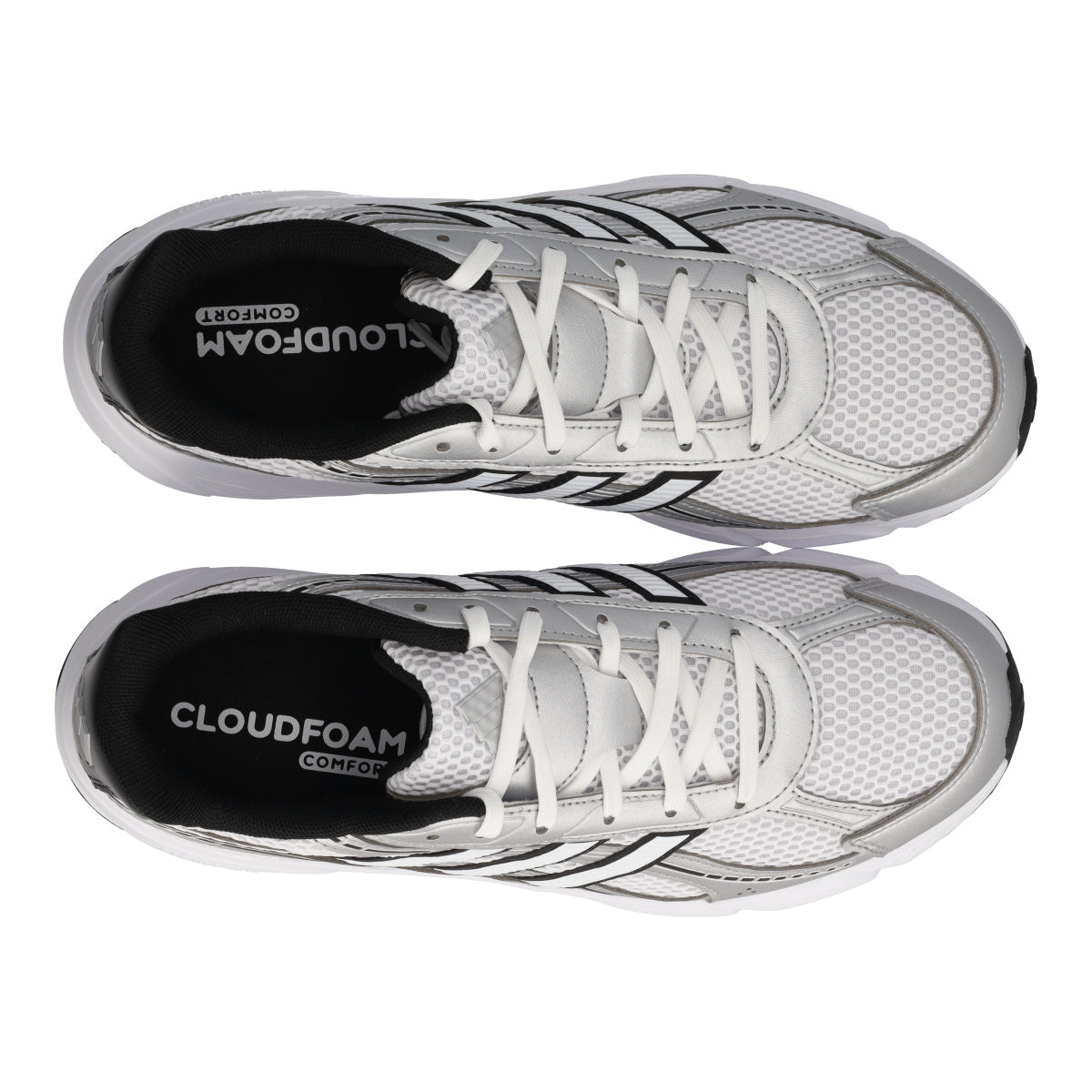 TECHNOCHAOS 2000 Sneakers Uomo Argento e Bianche