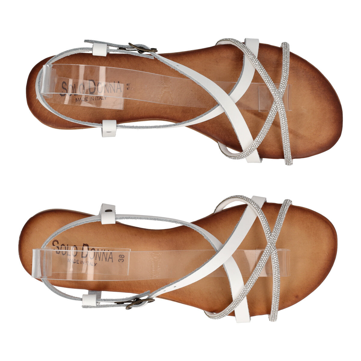 Sandali Donna Bianchi e Argento