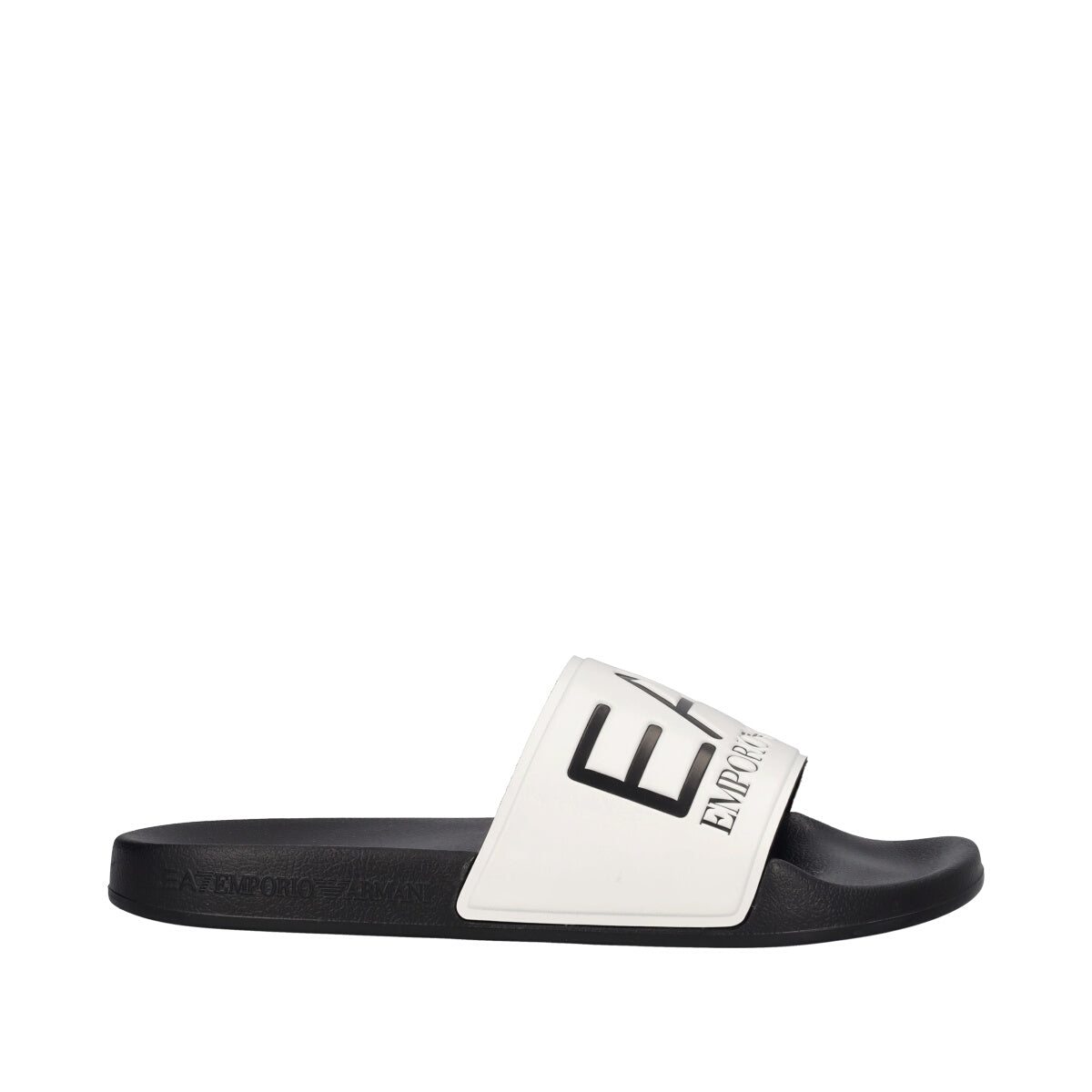 AF15118.MZ096 Ciabatte Mare Uomo Bianche e Nere