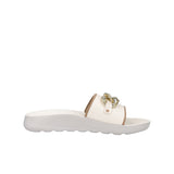 Ciabatte Donna Bianche e Oro