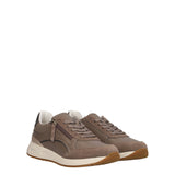 BULMYA Sneaker donna con zip e inserti scamosciati