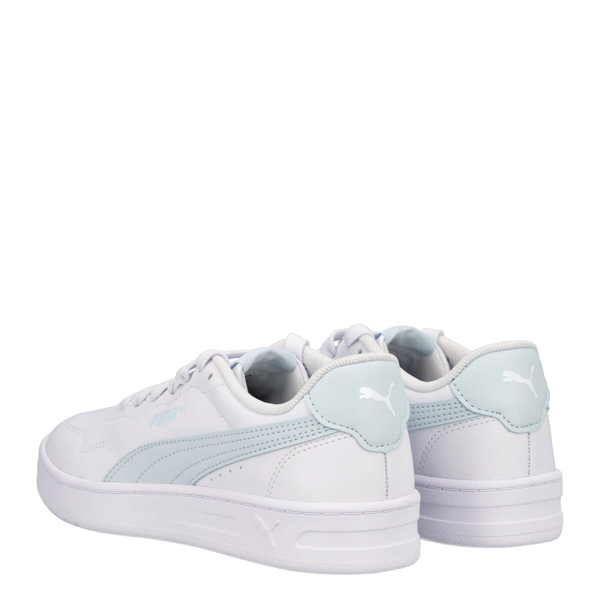 COURT LALLY JR Sneakers Bambina Bianche e Azzurre