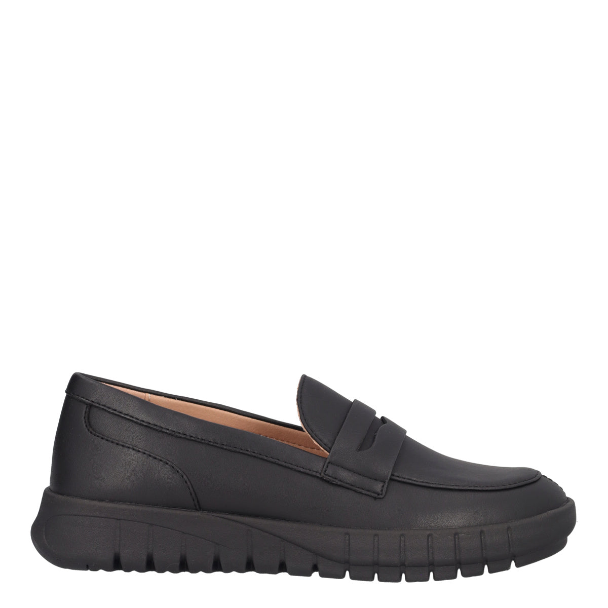 FLEXTRIDE Mocassino donna in pelle nera