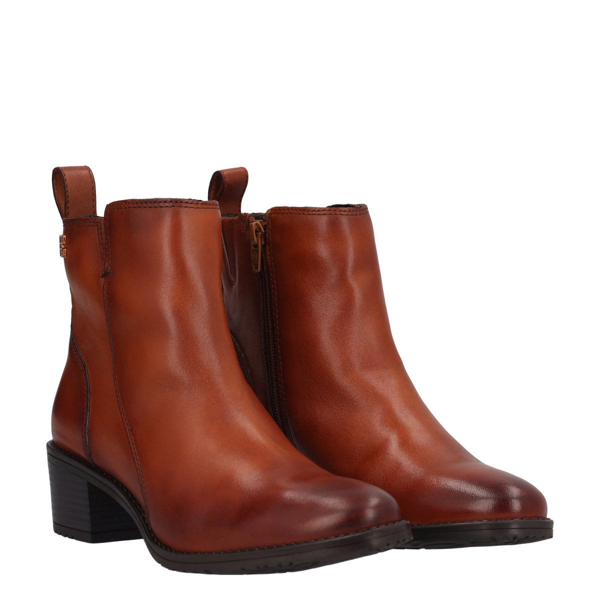 Stivaletti Donna Cognac