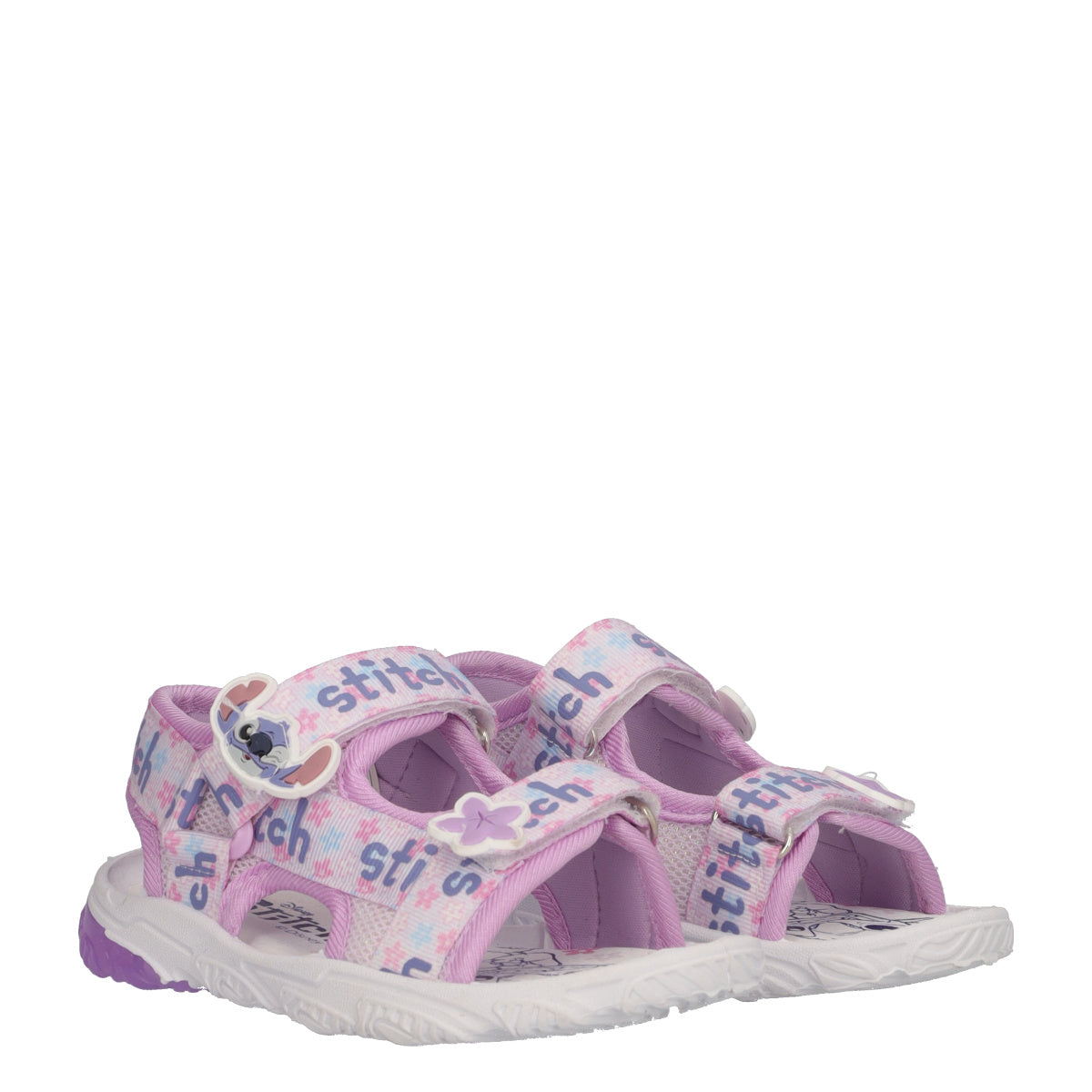 Sandali Bambina Lilla Lilo & Stitch con Luci