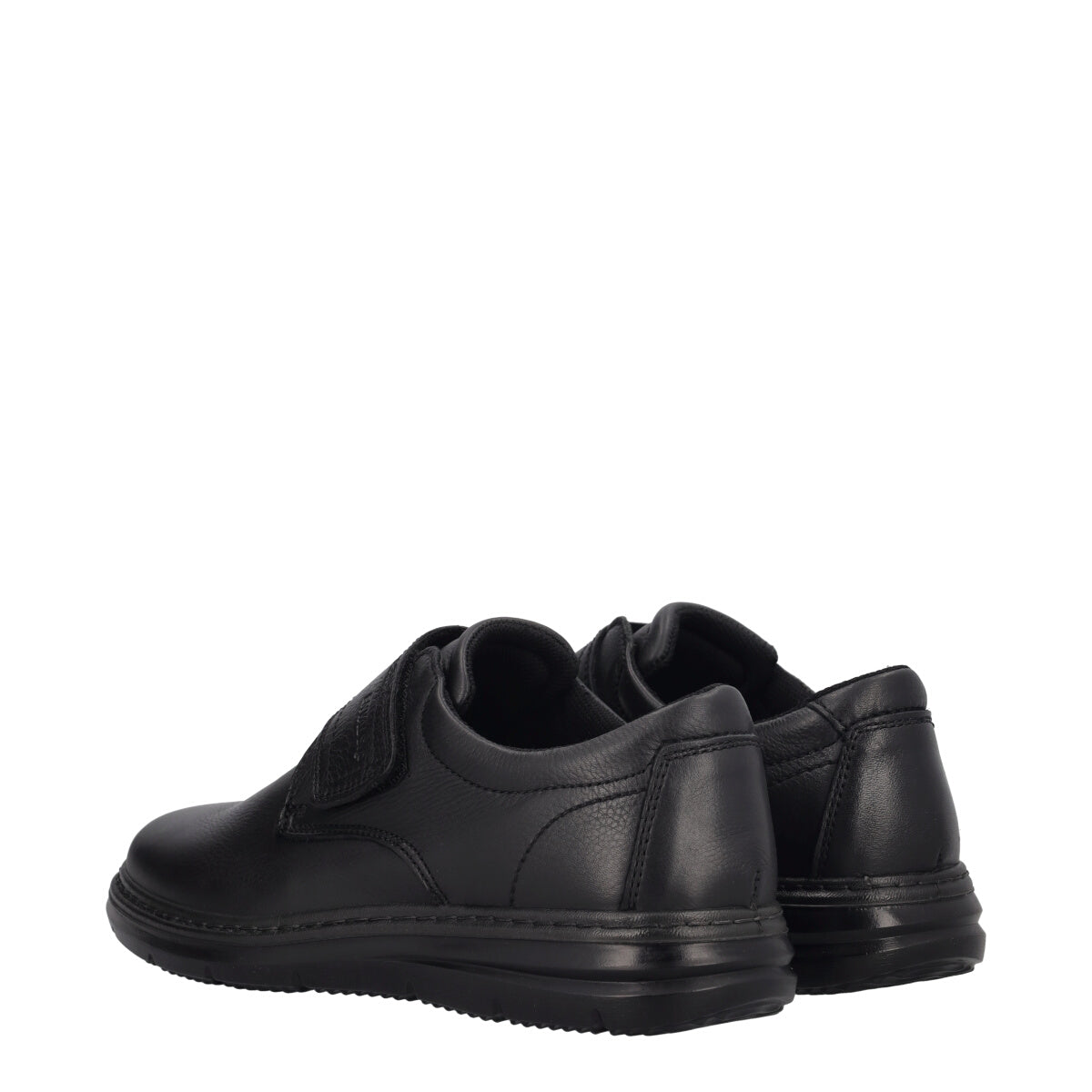 BELFAST Calzature Comfort Uomo Nere in Pelle