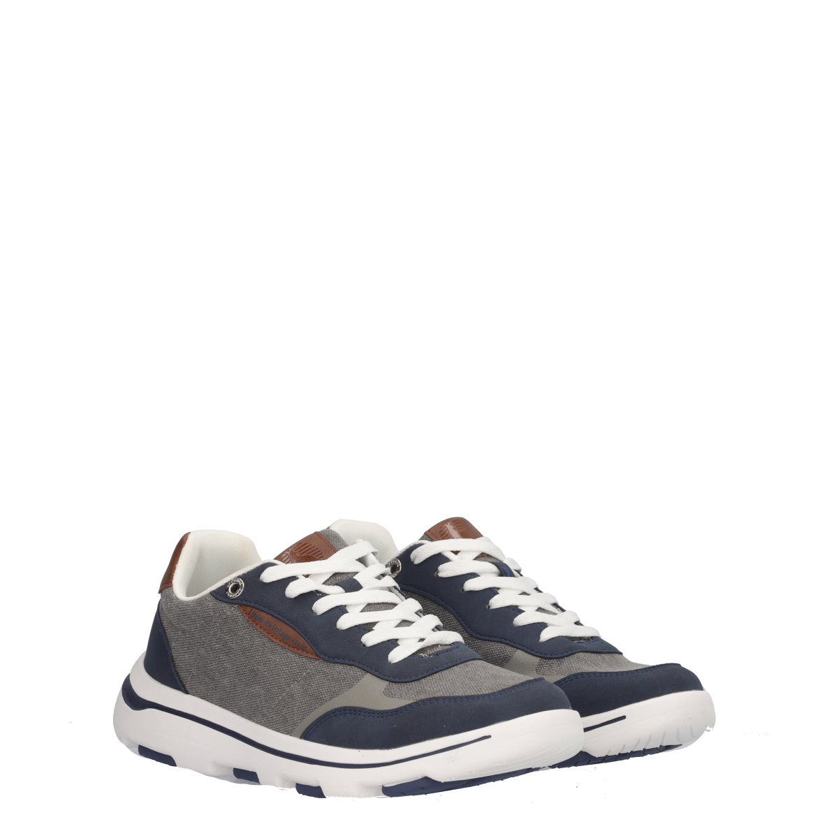 Sneakers Uomo Grigie e Blu