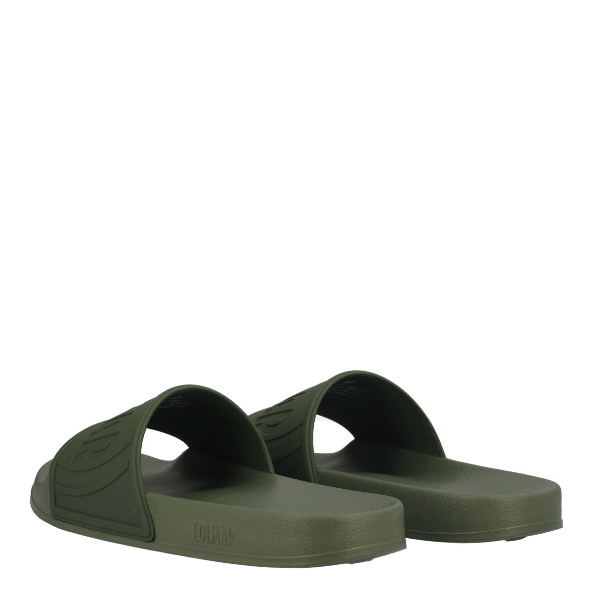 SLIPPER LOGO Ciabatte Mare Uomo Verdi