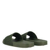 SLIPPER LOGO Ciabatte Mare Uomo Verdi