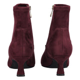 Stivaletti Donna Bordeaux