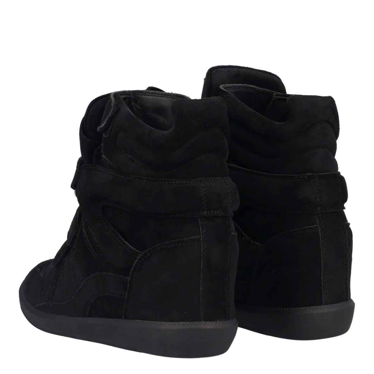 Sneakers Donna Nere con Zeppa