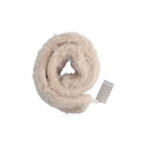 Collo pelliccia Donna Beige