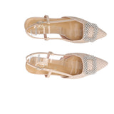 Slingback Donna Beige