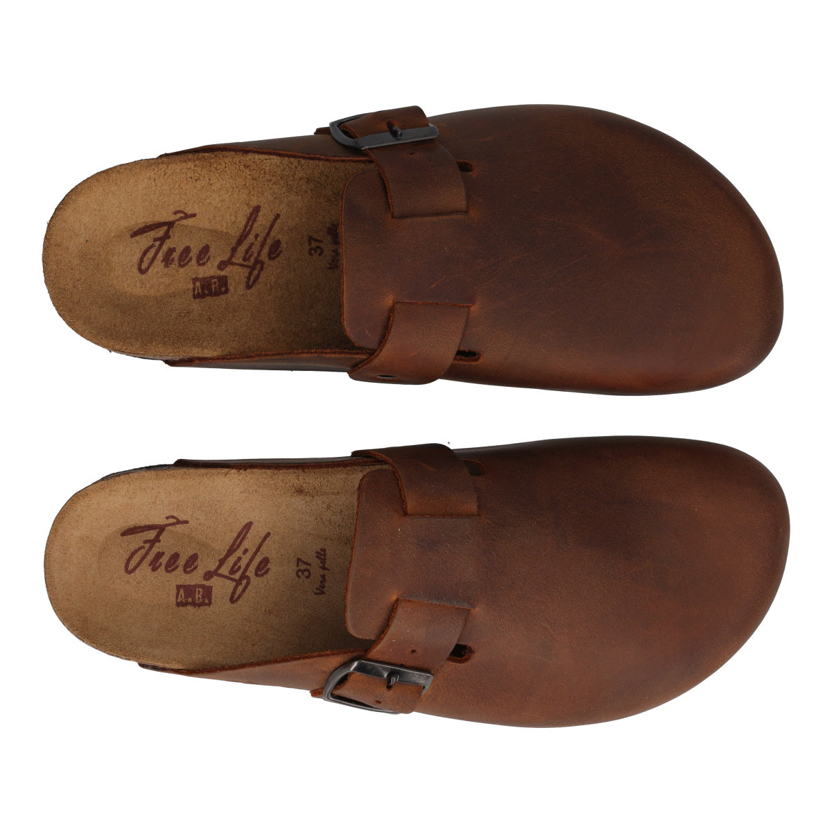 Ciabatte Donna Cuoio Rustico