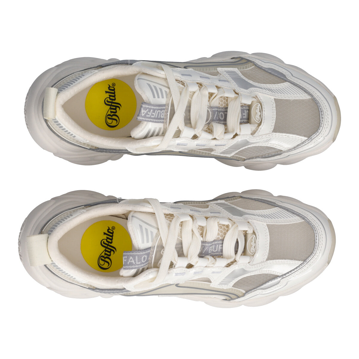 CLD RUN JOG Sneakers Donna Bianche e Trasparenti